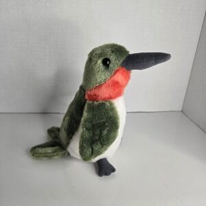 Aurora Mini Flopsie Ruby Throated Hummingbird Plush Stuffed Animal Bird